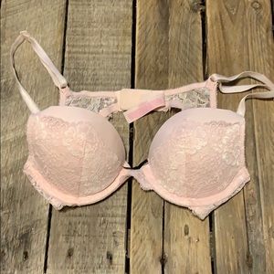 Pink Victoria secret bra